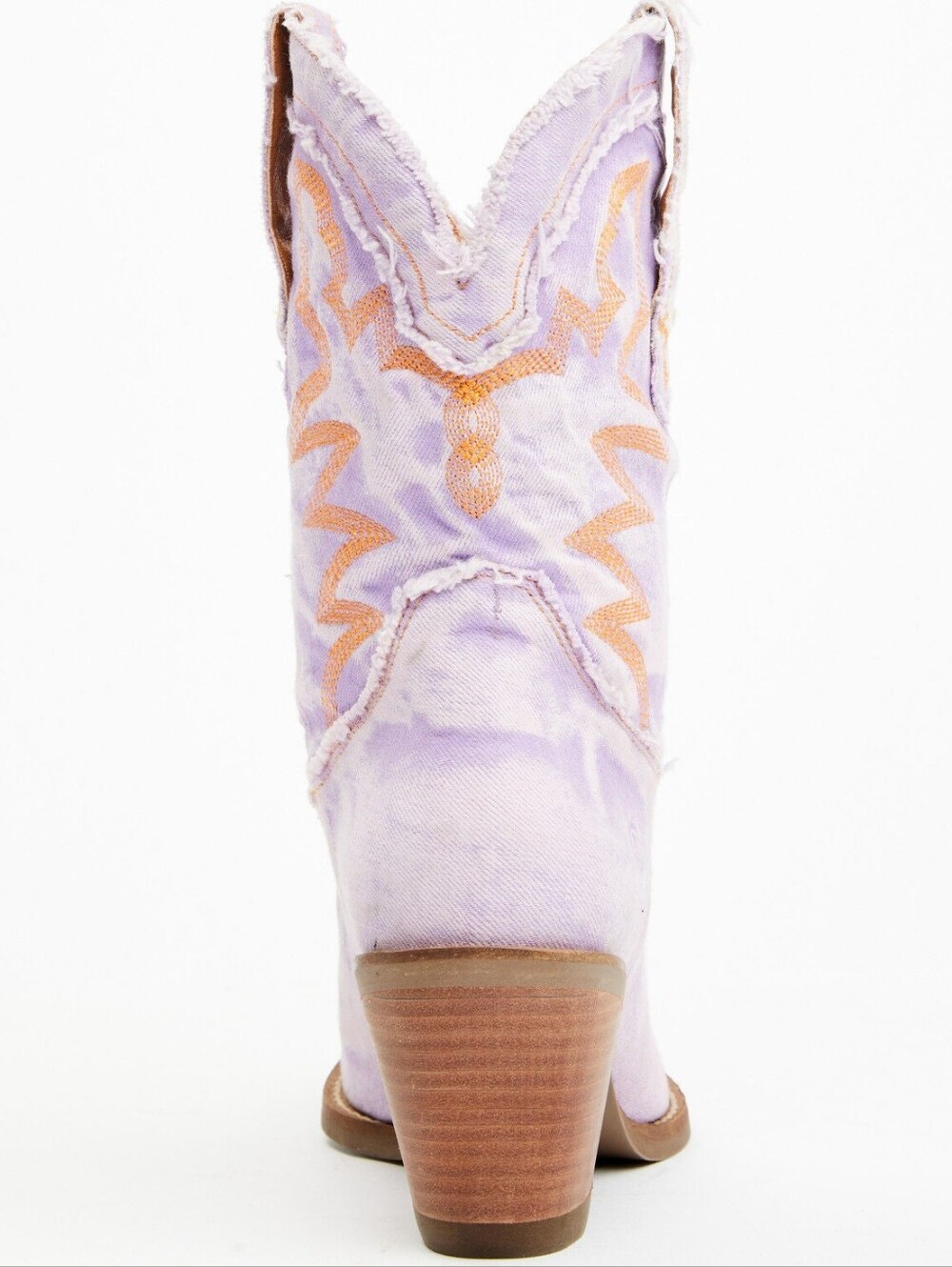 Dingo Lavender Cowboy Boots  Y'all Need Dolly Western Boots - Snip Toe Size 10 - Picture 11 of 16